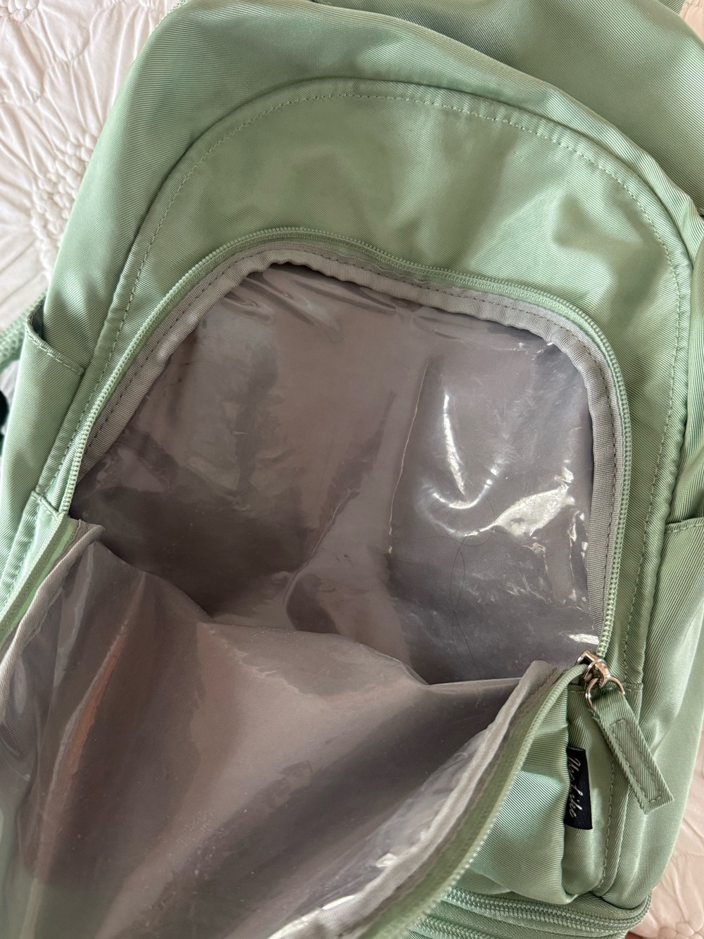Mint Green Backpack - Picture 3 of 11
